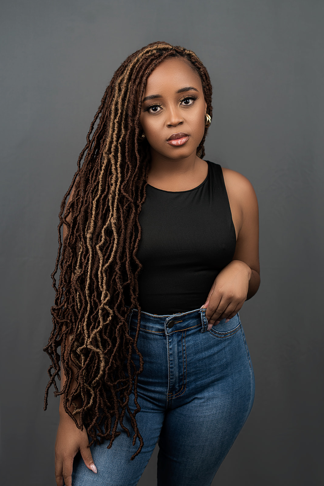 Lerato's Studio Hair Photoshoot