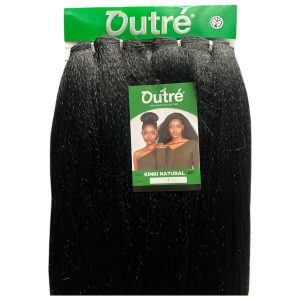 Outre Kinki Natural hair - Straight Human Touch Hair Blend -20 Inch
